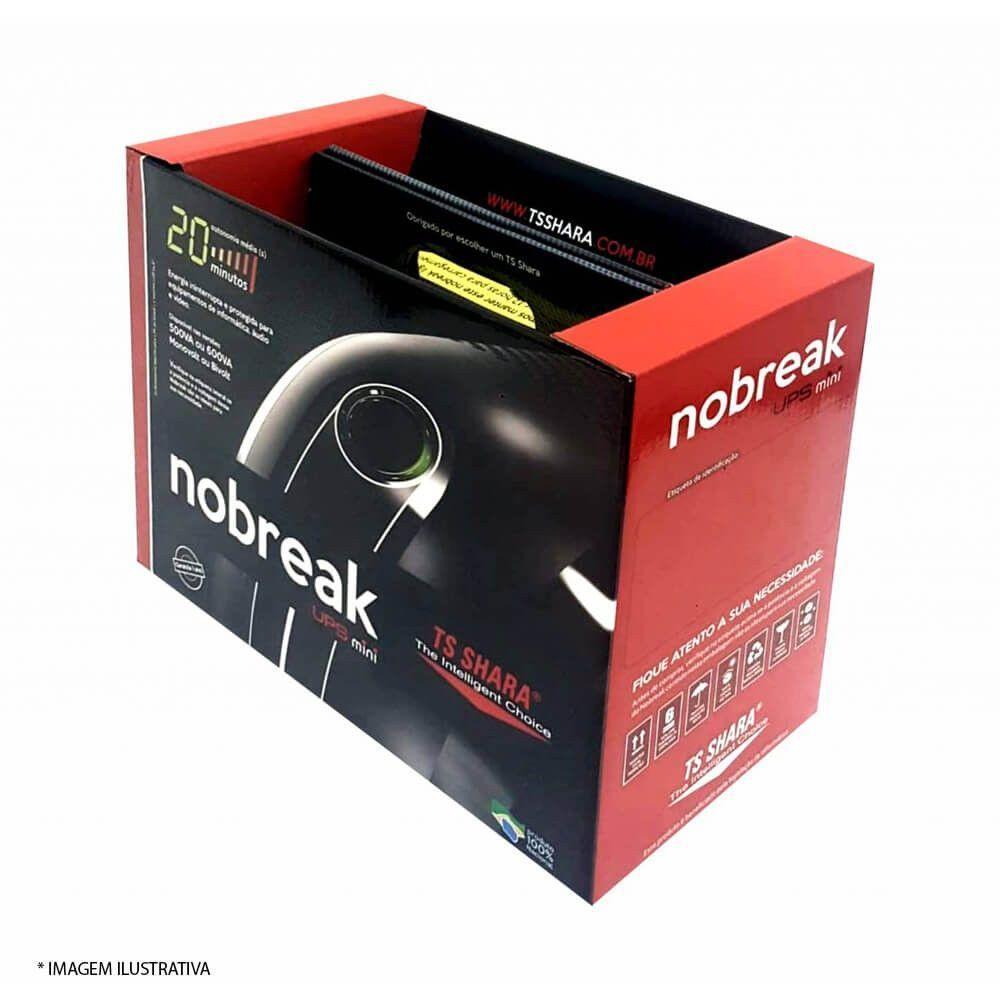 Nobreak Mini 4003 600 Va Bivolt Ts Shara Preto Bivolt - 3