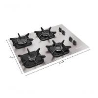 Cooktop Mueller 4 Bocas De Alumínio Com Queimador Ultra Chama Mcg4bk Bivolt - 5