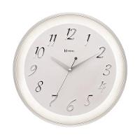 Relógio De Parede Prata Metálico Herweg 6832 único - 1