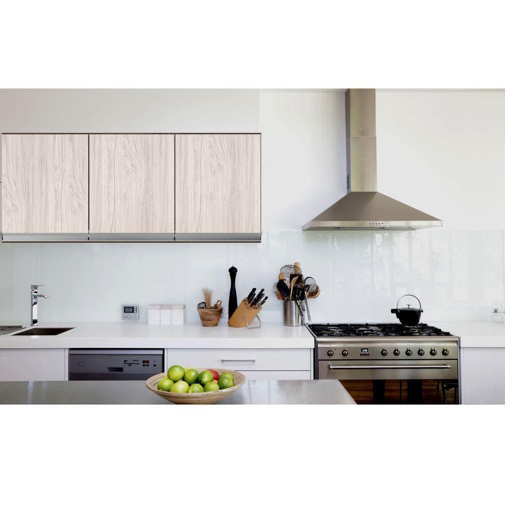 Armário Aéreo P- Cozinha Andreia 120cm C- 3 Portas Marrom - 5