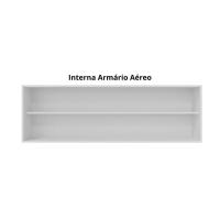 Armário Aéreo P- Cozinha Andreia 150cm C- 4 Portas Preto - 3