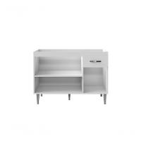 Balcão Gabinete Para Pia Gabriela Sem Tampo 120cm 3 Portas 1 Gaveta Branco - 5