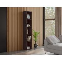 Estante Livreiro Com Prateleiras Janaína Kit 2 Unid Marrom - 4