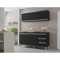 Modulo Armário Suspenso P- Cozinha Andreia 150cm C- 4 Portas - 2