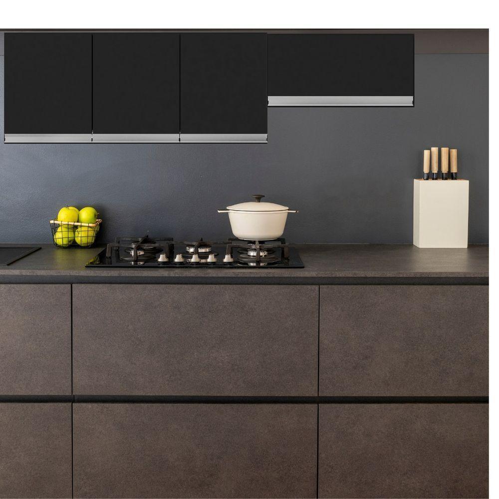 Módulo Suspenso Armário Aéreo P- Cozinha Andreia 120cm C- 3 Portas - 5