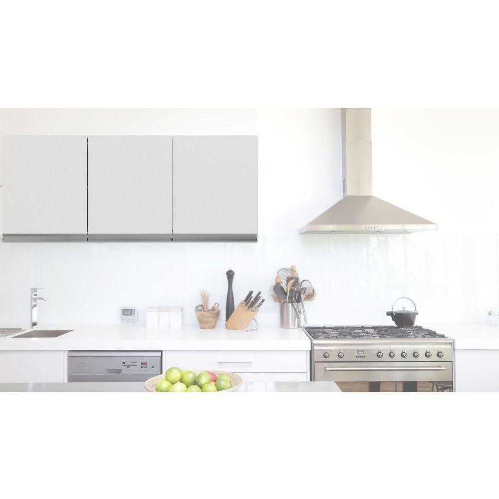 Módulo Armário Aéreo P- Cozinha Andreia 120cm C- 3 Portas - 3