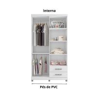 Conjunto Quarto Infantil Louise Branco C-poltrona De Amamentação áquilah - 5