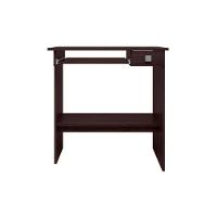 Escrivaninha Mesa Para Computador 1 Gaveta Ajl Castanho - 1