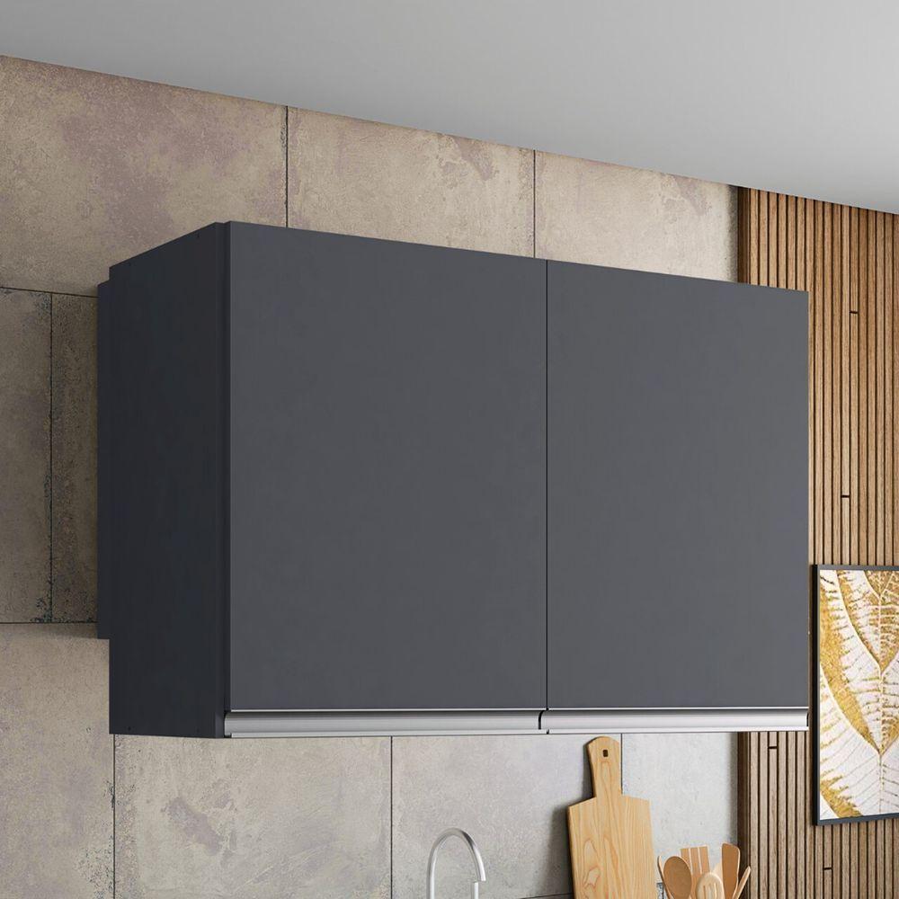 Armário Suspenso Multiuso P- Cozinha Andreia 80cm C-2 Portas - 3