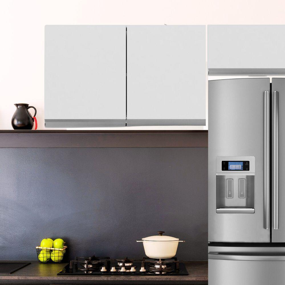 Módulo Suspenso Armário Aéreo P- Cozinha Andreia 80cm C-2 Portas - 2