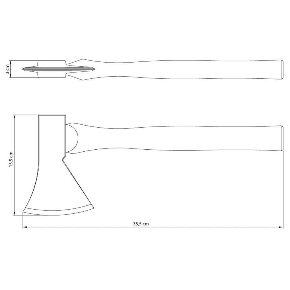 Machadinha De Unha 600 G Tramontina Com Cabo De Madeira Tramontina - 2