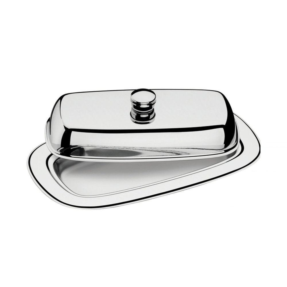 Manteigueira Tramontina Service Retangular Em Aço Inox Com Tampa Tramontina - 6