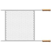 Grelha Tramontina Em Aço Inox Com Cabo De Madeira 83,5 X 45 Cm - 1