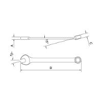 Chave Combinada 19 Mm - 6