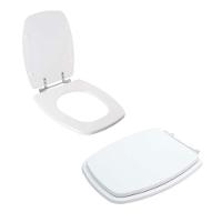 Assento Sanitário Tampa De Vaso Branco Mdf Laqueado Stylus Para Bacia Celite - 2