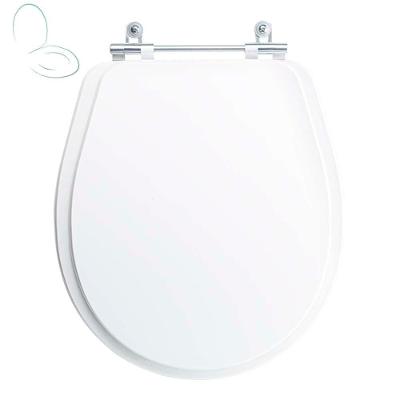Tampa Vaso Sanitário Madeira Laqueada Avalon Branco Para Bacia Ideal Standard