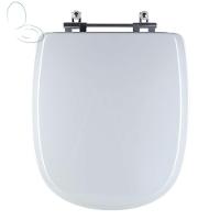 Assento Sanitário Tampa De Vaso Branco Resina Poliester Sabatini Para Bacia Icasa - 1