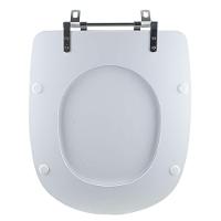 Assento Sanitário Tampa De Vaso Branco Resina Poliester Sabatini Para Bacia Icasa - 2