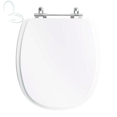 Tampa Vaso Sanitário Madeira Laqueada Fast Branco Para Bacia Deca