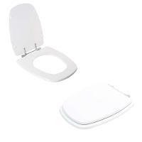 Assento Sanitário Tampa De Vaso Branco Resina Poliester Monte Carlo Para Bacia Deca - 5