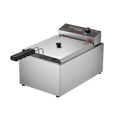 Fritador Fritadeira Tacho Fritura 1 Cuba Elétrico Monofásico 5l Frce5 Metalcubas 127v 127v