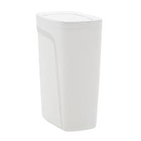 Lixeira Tramontina Compact Em Polipropileno Branco Com Tampa Basculante 10,5 L - 5