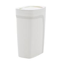 Lixeira Tramontina Compact Em Polipropileno Branco Com Tampa Basculante 10,5 L - 9