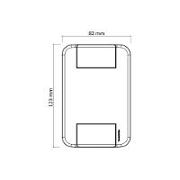 Placa 1 Posto Horizontal 4x2 Tramontina Tablet Branca 120 Unidades - 3