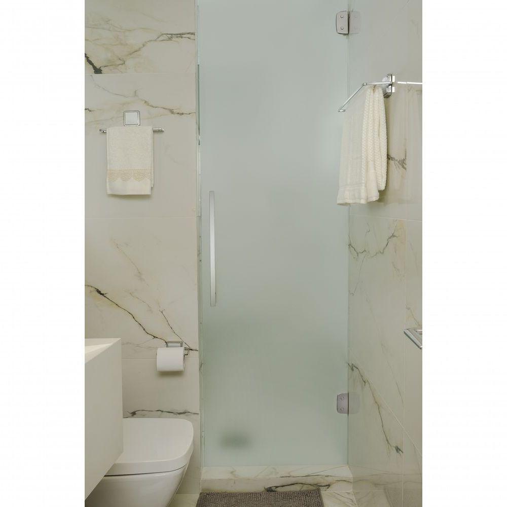 Toalheiro Duplo Fixação Por Adesivo Norbond Porta Toalha Banho 45 Cm Future 184 - 3