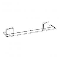 Toalheiro Duplo Fixação Por Adesivo Norbond Porta Toalha Banho 45 Cm Future 184 - 1