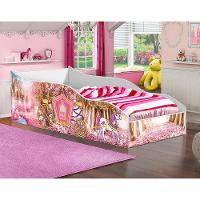 Cama Carro Menina Infantil Encantado Princesa Com Colchão - 2
