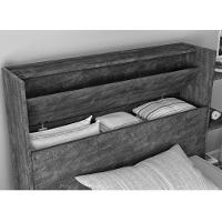 Cama Solteiro Com Baú Auxiliar E 2 Gavetas Sara Branco - 2