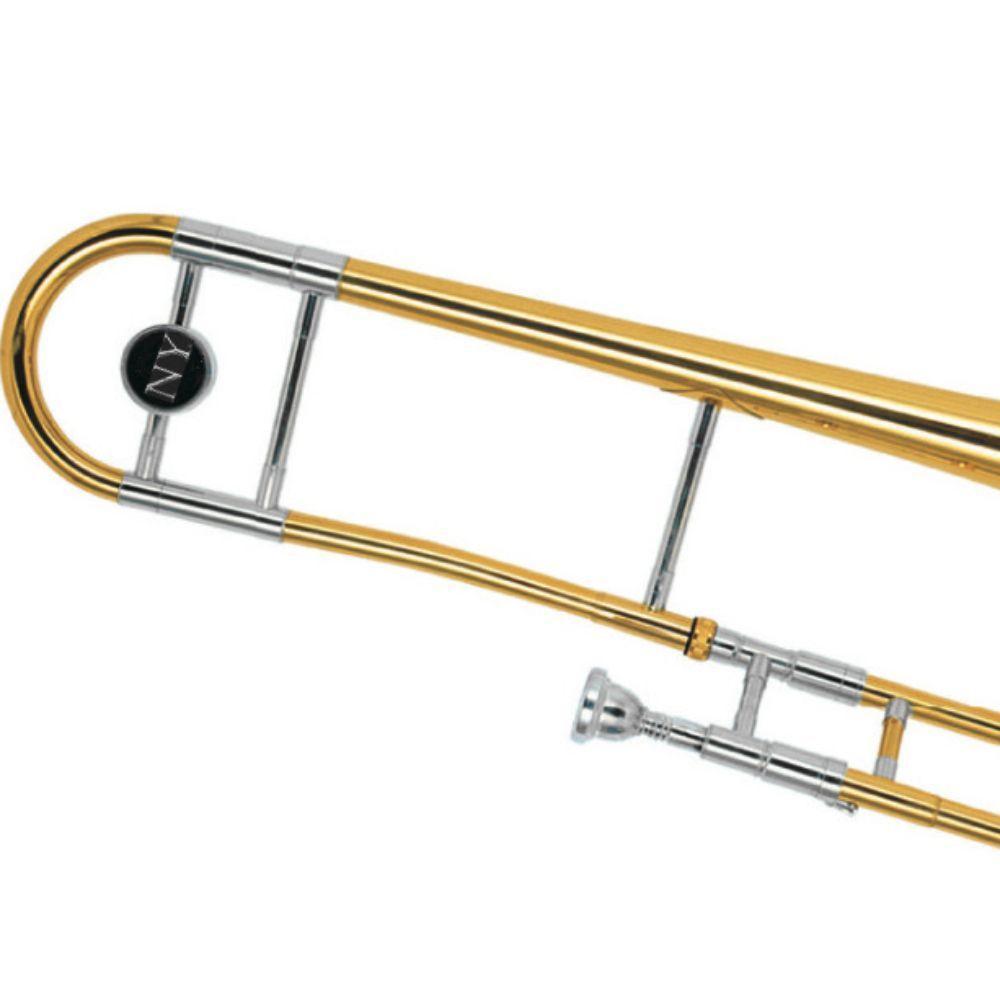 Trombone De Vara Tb 200v Laqueado Dourado Com Case New York - 3
