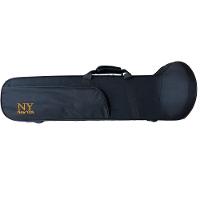 Trombone De Vara Tb 200v Laqueado Dourado Com Case New York - 2