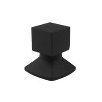 Acabamento Registro Quadrado Preto Fosco Encaixe Padrao Deca Docol Meber - 1