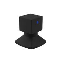 Acabamento Registro Quadrado Preto Fosco Encaixe Padrao Deca Docol Meber - 2