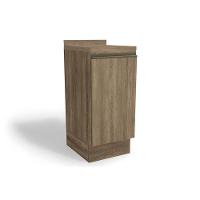 Nicho para Cozinha Maxxi G741 c/ Tampo 40cm Nogal/Preto - Kappesberg