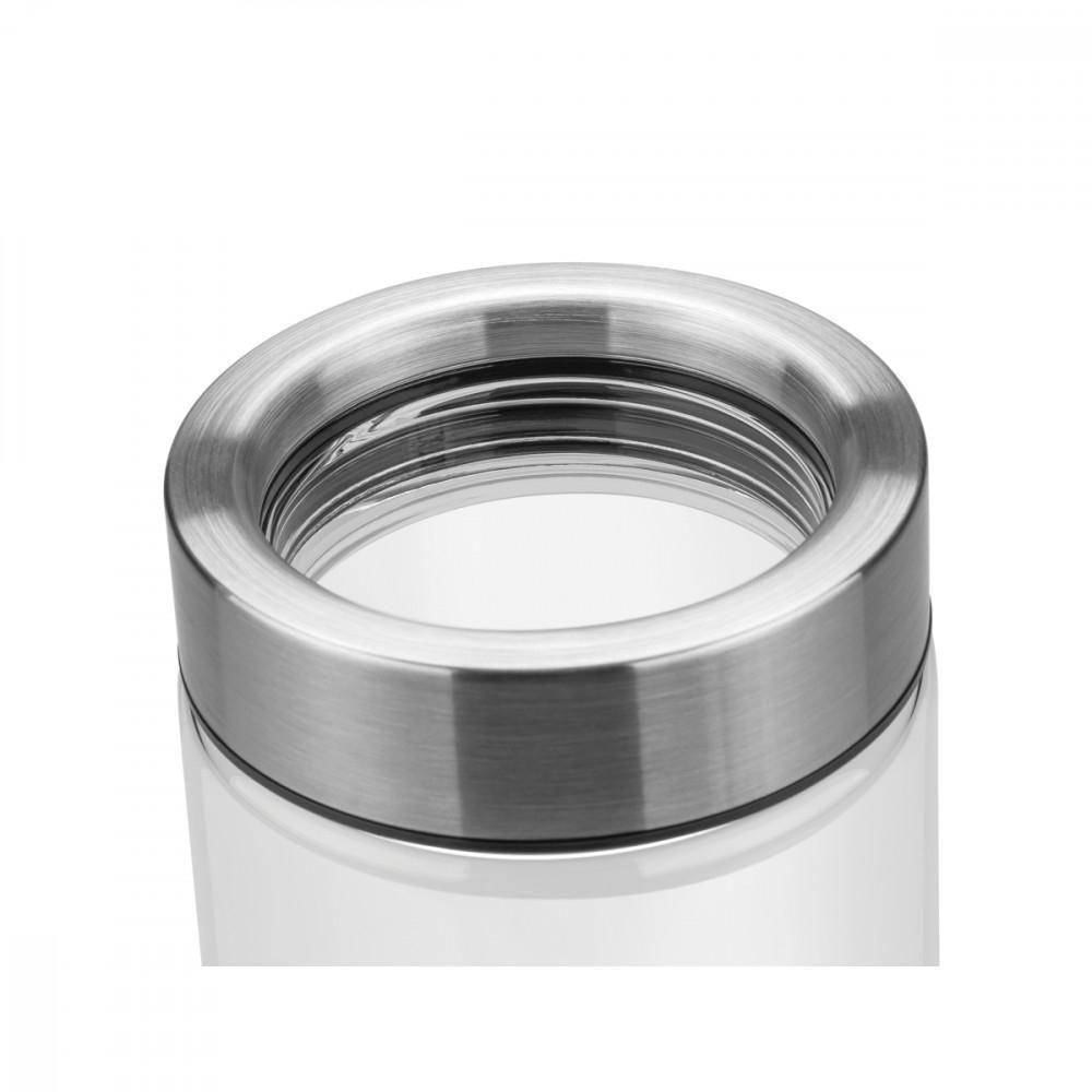 Pote de Vidro Tramontina Tampa de Aço Inox 10 Cm 0,7 L - 4