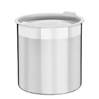 Pote Tramontina Cucina Em Aço Inox Para Mantimentos Com Tampa Plastica 16 Cm 3,4 L - 6