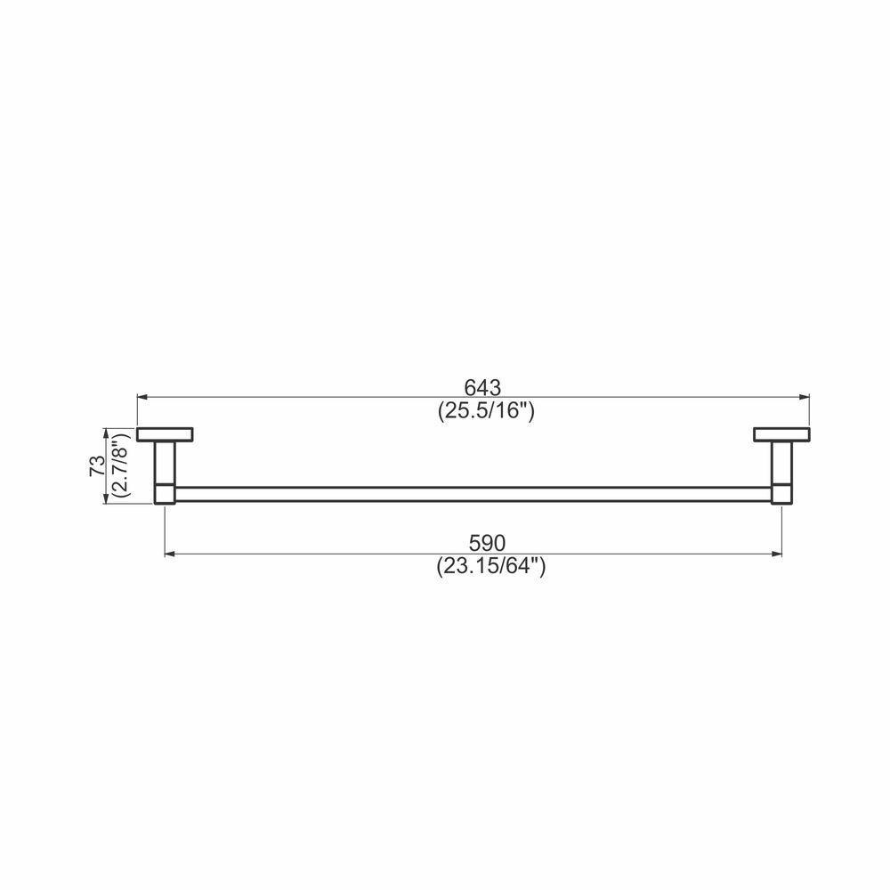 Porta Toalha Banho - Quadra - 2