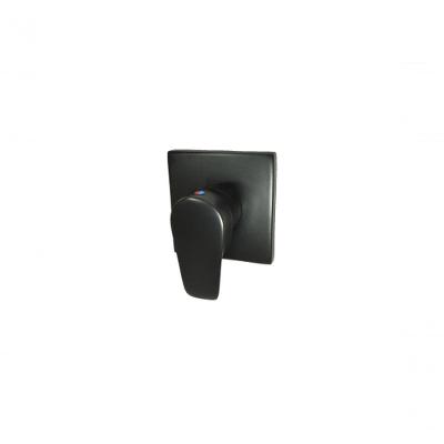 Acabamento Monocomando Para Chuveiro - Preto Fosco- Led