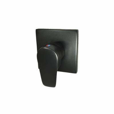 Acabamento Monocomando Chuveiro Baixa Pressão Base Docol 3-4 Pf76 - Preto Fosco - Color Led