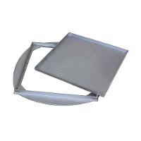 Tampa Tampão De Chão Simples Rebaixado Aro Circular 50x50cm - 5