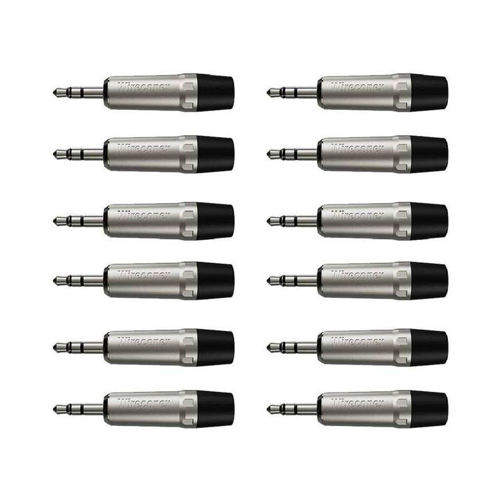 Conector P2 Stereo 3,5mm Plt Wc 1323 Trs Wireconex 10 Unidades - Pç - 10 - 2