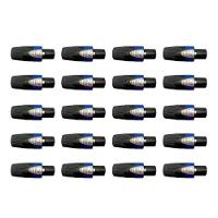 Kit Conector Speakon Wc 605 (20un) Wireconex - 1