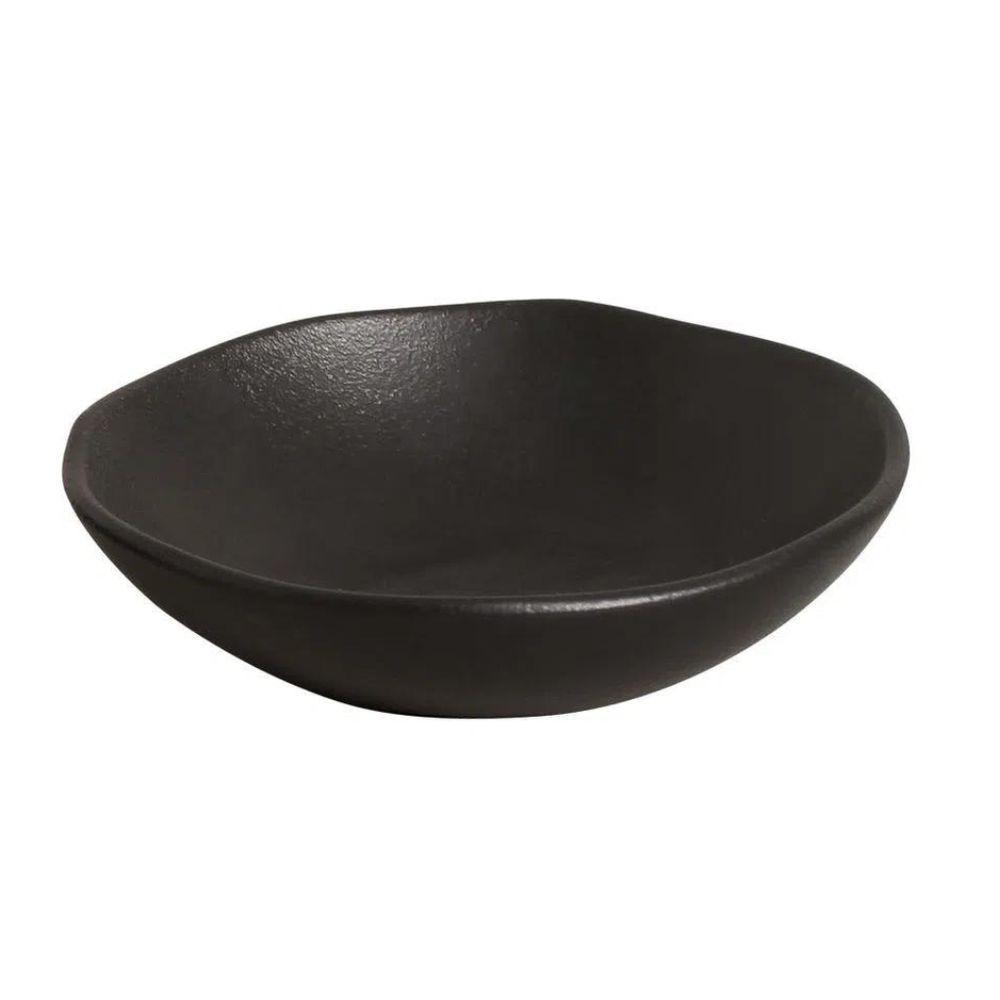 Bowl Em Cerâmica Preto Matte 360ml Porto Brasil - 1