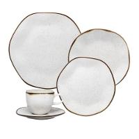 Jogo De Jantar Em Porcelana Ryo Com 30 Peças Oxford Maresia - 1