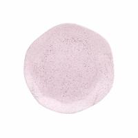 Jogo De Pratos Sobremesa Em Porcelana Ryo Com 6 Peças 21,5cm Oxford Pink Sand - 1