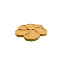 Petisqueira Em Bambu Com 6 Divisórias Cx118 - Casita - 2