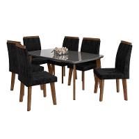 Mesa Liverpool 1,70 X 0,90 Oblongo Grafite - 2